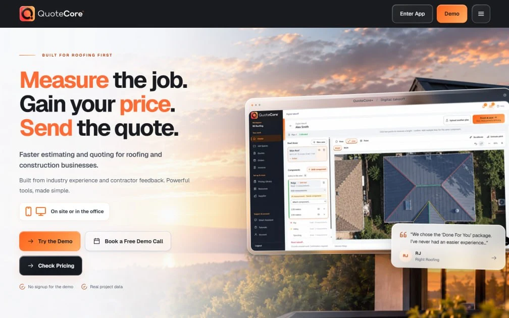 QuoteCore+ preview